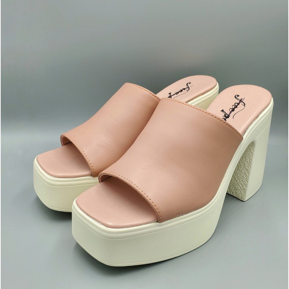Free People Zoe Platform Natural (pale mauvy pink) EU 36, EU 37, EU 38, EU 39